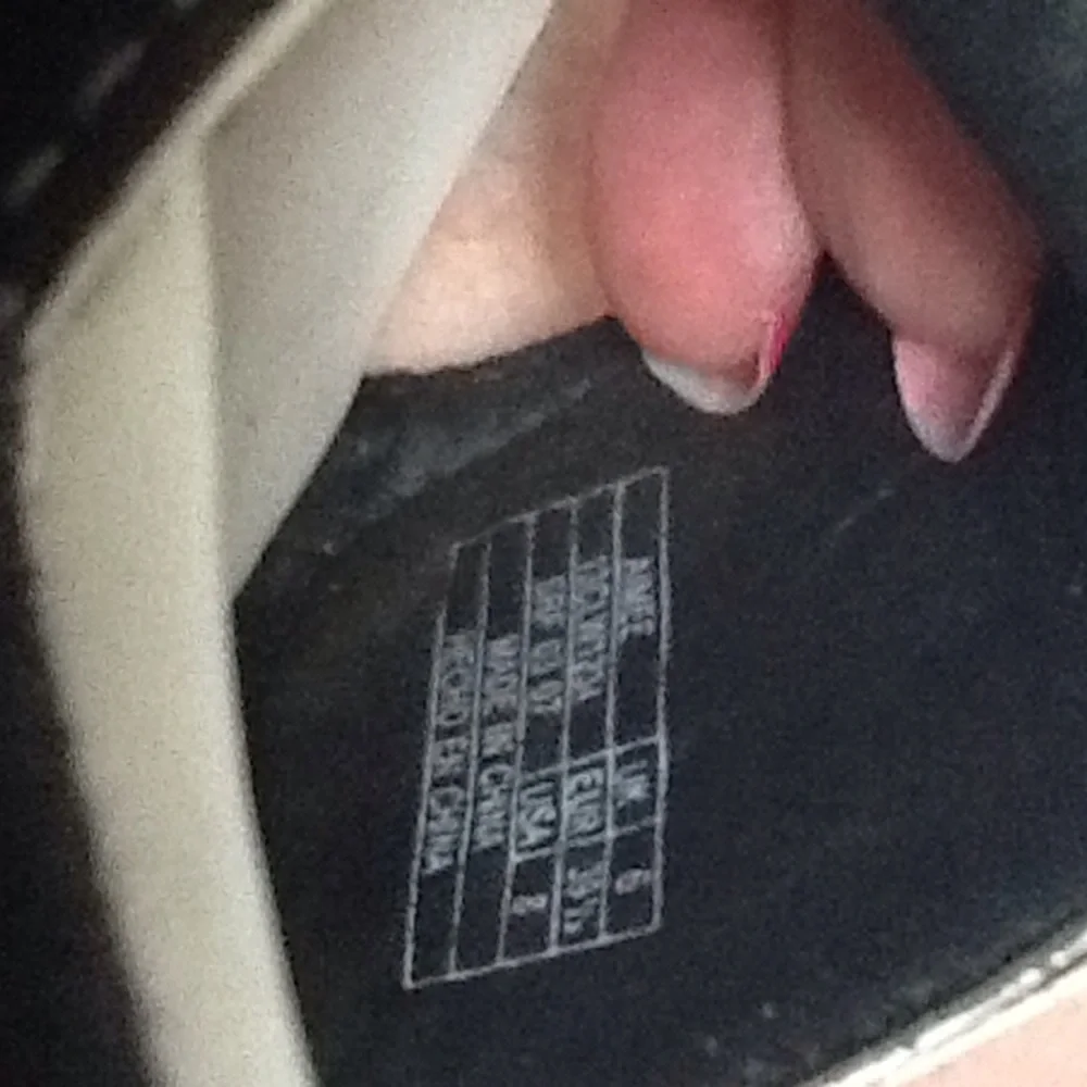 Vintage Lacoste Aimee Black/White Button Wedge‎ Sandals Old Money Quiet Luxury